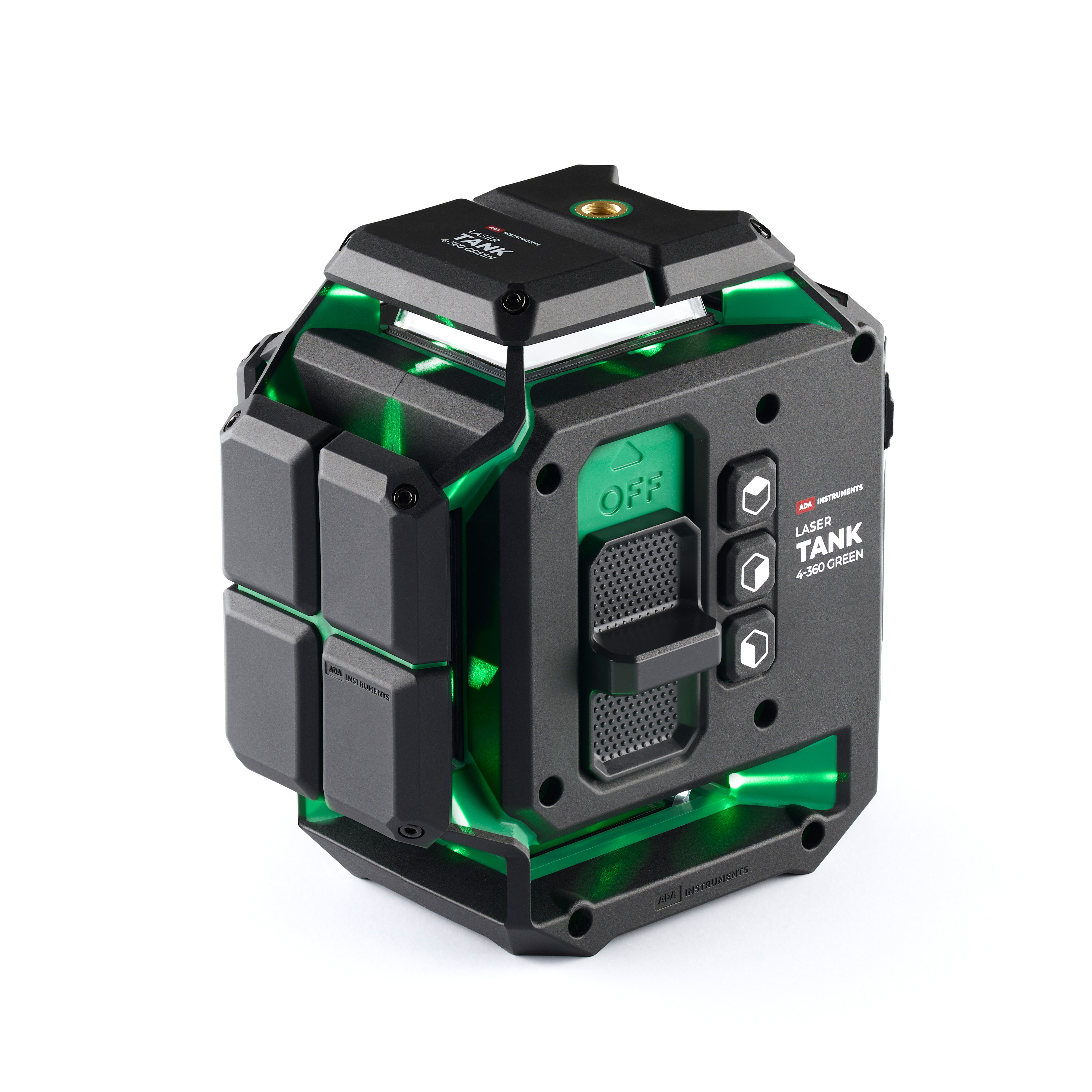 Křížový laser ADA LaserTANK 4-360 Ultimate Green s přijímačem