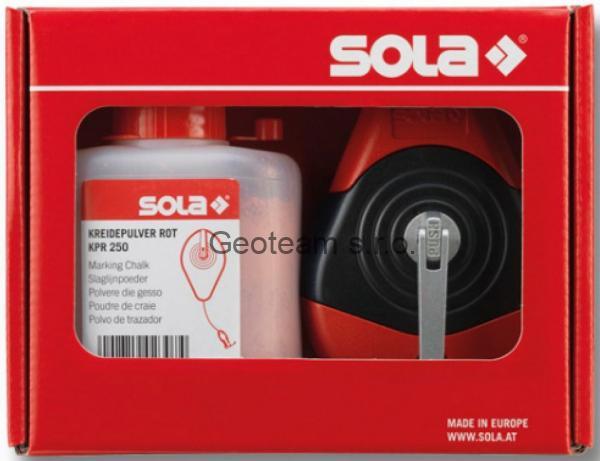 SOLA - CLP 30 SET R - brnkačka 30m + křída - modrá