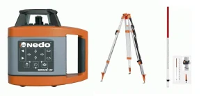 Rotační laser Nedo Sirius HV + stativ a lať
