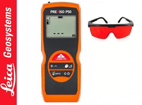 Leica Laserový dálkoměr PREXISO P50 + brýle