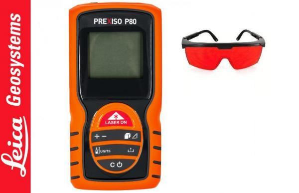 Leica Laserový dálkoměr PREXISO P80 + brýle 