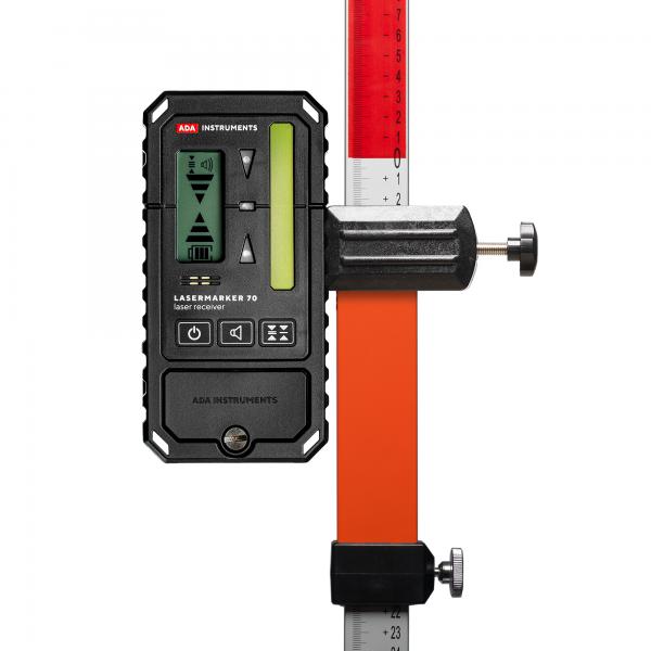 Kombi přijímač ADA LASER MARKER 70 pro křížové lasery s červeným i zeleným paprskem