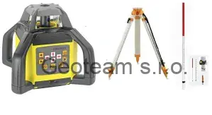 Rotační laser FKD FRE-203XR + stativ + lať