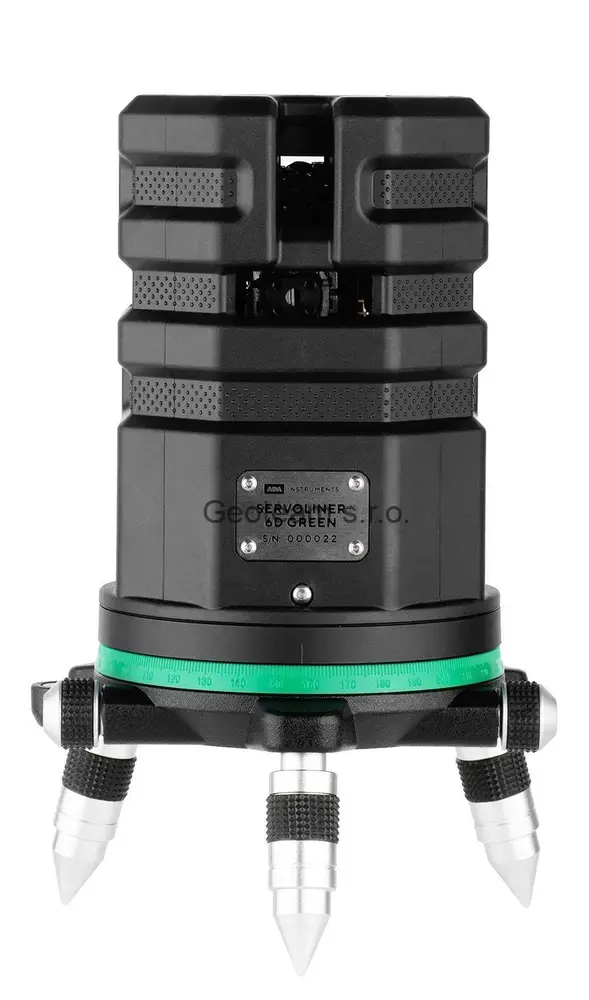 Křížový laser ADA 6D Servoliner Green - zelený paprsek