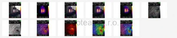 GeoFennel Termokamera FTI 300 s automatickým vyhledáváním horkých a studených bodů