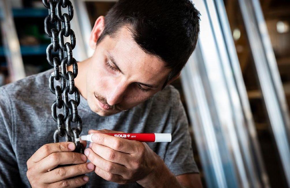 SOLA - IMW - permanentní značkovač - bílý