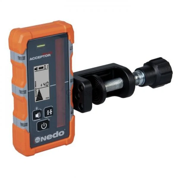 Rotační laser Nedo Sirius HV + stativ s klikou a lať