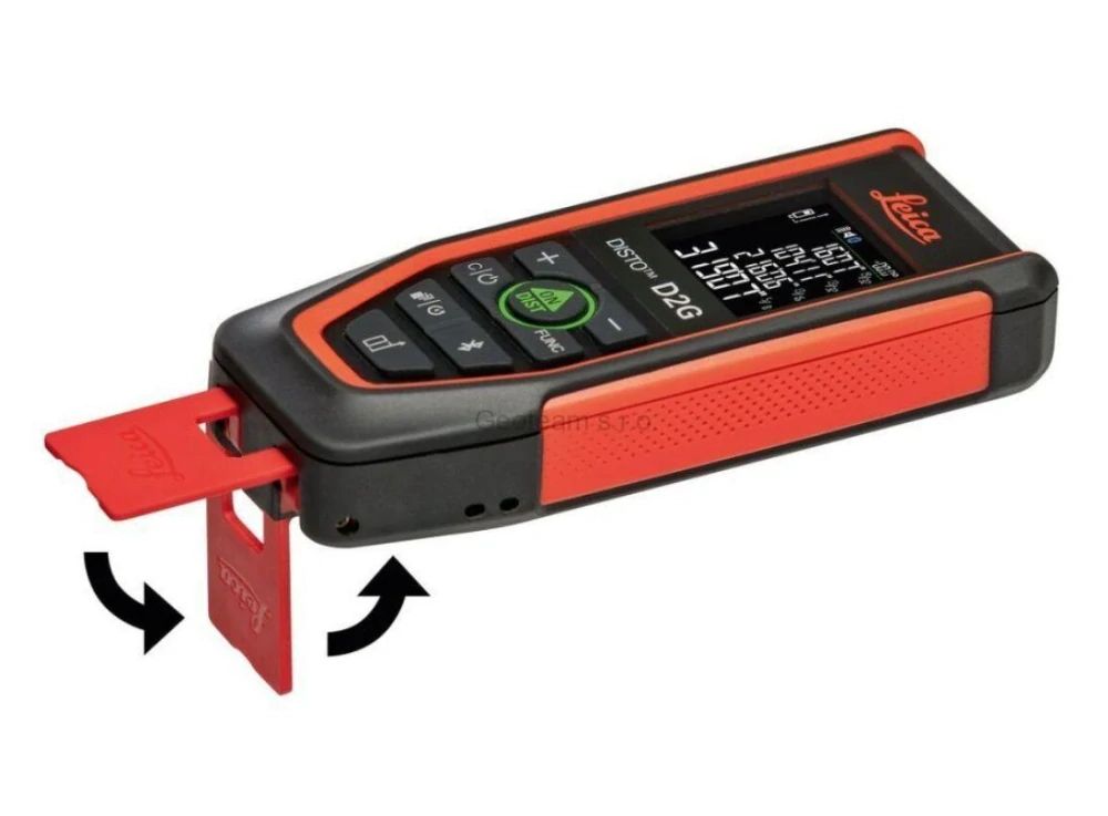 Laserový dálkoměr Leica Disto D2G + brýle a terčík - zelený paprsek 