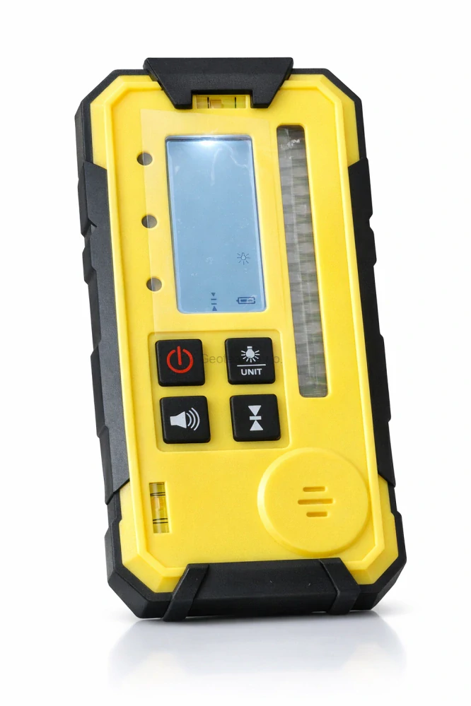 Kombi přijímač FKD FD-17 pro liniové lasery s červeným i zeleným paprskem a zobrazením výšky v mm