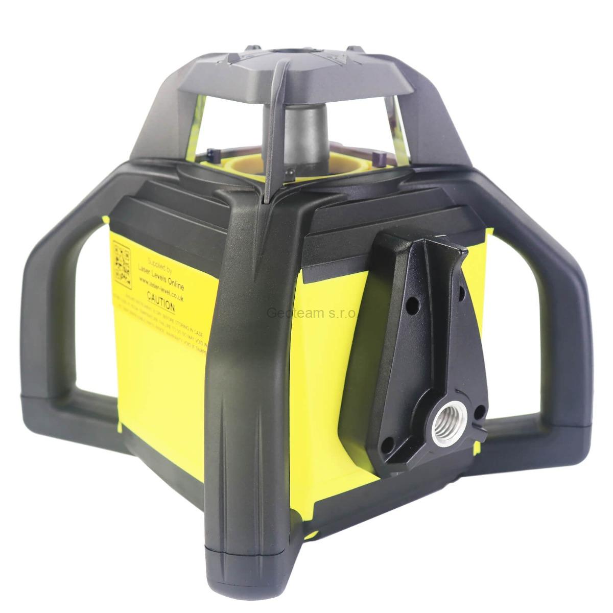 Rotační laser FKD FRE-203XTG zelený paprsek - sklonový + stativ s klikou + lať 